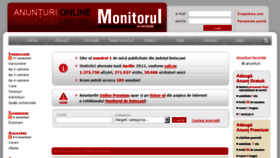 What Anunturi.monitorulbt.ro website looked like in 2017 (6 years ago)