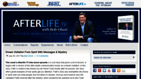 What Afterlifetv.com website looked like in 2017 (6 years ago)