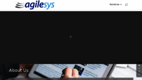 What Agilesys.com website looked like in 2017 (6 years ago)