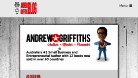 What Andrewgriffithsblog.com website looked like in 2017 (6 years ago)