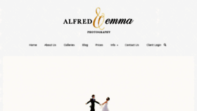 What Alfredandemma.com website looked like in 2017 (6 years ago)