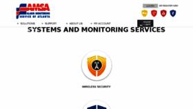 What Amsasecurity.com website looked like in 2017 (6 years ago)