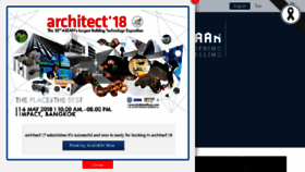 What Architectexpo.com website looked like in 2017 (6 years ago)