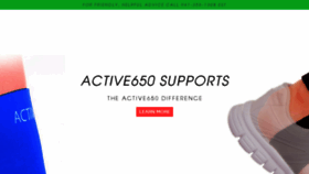 What Active650.com website looked like in 2017 (6 years ago)