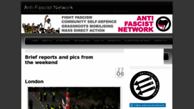 What Antifascistnetwork.org website looked like in 2017 (6 years ago)