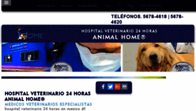 What Animalhome.com.mx website looked like in 2017 (6 years ago)