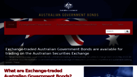 What Australiangovernmentbonds.gov.au website looked like in 2017 (6 years ago)