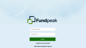 What Admin.fundpeak.com website looked like in 2017 (6 years ago)