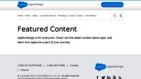 What Appexchangecontent.com website looked like in 2017 (6 years ago)