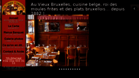 What Auvieuxbruxelles.com website looked like in 2017 (6 years ago)