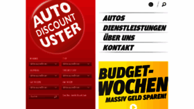 What Auto-discount-uster.ch website looked like in 2017 (6 years ago)