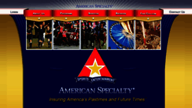 What Americanspecialty.com website looked like in 2017 (6 years ago)