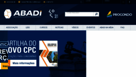 What Abadi.com.br website looked like in 2017 (6 years ago)