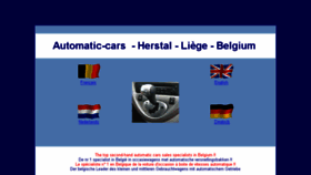 What Automatic-cars.be website looked like in 2017 (6 years ago)