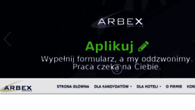 What Arbexservices.pl website looked like in 2017 (6 years ago)