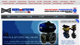 What Actuatedvalvespecialists.com website looked like in 2017 (6 years ago)