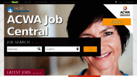 What Acwajobcentral.com.au website looked like in 2017 (6 years ago)