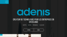 What Adenis.fr website looked like in 2017 (6 years ago)