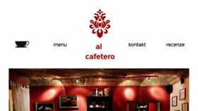 What Alcafetero.cz website looked like in 2017 (6 years ago)