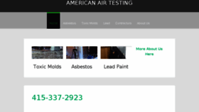 What Americanairtesting.com website looked like in 2017 (6 years ago)