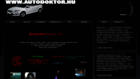 What Autodoktor.hu website looked like in 2017 (6 years ago)