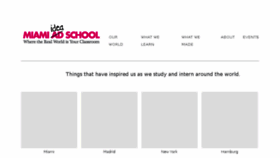 What Adschool.edu website looked like in 2017 (6 years ago)