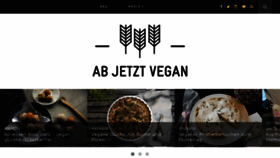 What Ab-jetzt-vegan.de website looked like in 2017 (6 years ago)