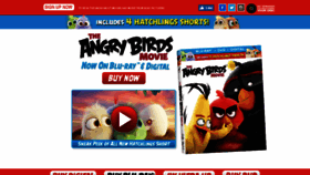 What Angrybirds-movie.com website looked like in 2017 (6 years ago)