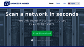 What Advancedipscanner.com website looked like in 2017 (6 years ago)