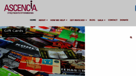 What Ascenciaca.org website looked like in 2017 (6 years ago)