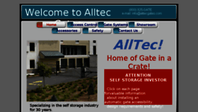 What Alltecindustries.com website looked like in 2017 (6 years ago)