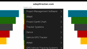 What Adepttracker.com website looked like in 2017 (6 years ago)
