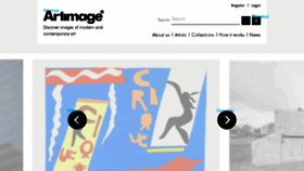 What Artimage.org.uk website looked like in 2017 (6 years ago)