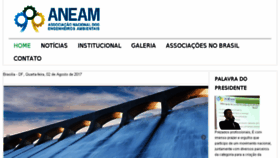 What Aneam.org.br website looked like in 2017 (6 years ago)