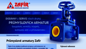 What Armaturyzafir.cz website looked like in 2017 (6 years ago)