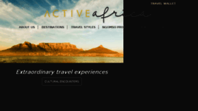What Activeafrica.co.za website looked like in 2017 (6 years ago)