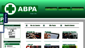 What Abpa.org.br website looked like in 2017 (6 years ago)