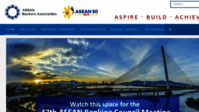 What Aseanbankers.org website looked like in 2017 (6 years ago)