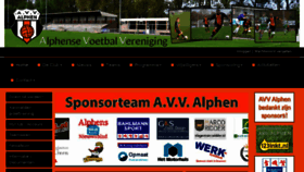What Avvalphen.nl website looked like in 2017 (6 years ago)