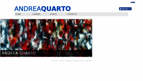 What Andreaquarto.it website looked like in 2017 (6 years ago)