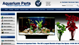 What Aquarium-parts.co.uk website looked like in 2017 (6 years ago)