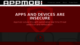 What Appmobi.com website looked like in 2017 (6 years ago)