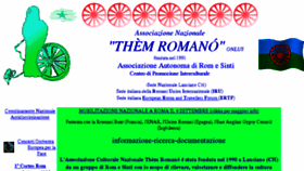 What Associazionethemromano.it website looked like in 2017 (6 years ago)