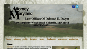 What Attorneymaryland.com website looked like in 2017 (6 years ago)