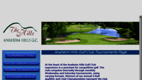What Anaheimhillsgolfclub.org website looked like in 2017 (6 years ago)