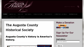 What Augustacountyhs.org website looked like in 2017 (6 years ago)