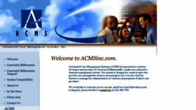 What Acmsinc.com website looked like in 2017 (6 years ago)