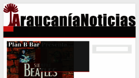 What Araucanianoticias.cl website looked like in 2017 (6 years ago)