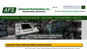 What Advancedfluidsystems.com website looked like in 2017 (6 years ago)