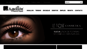 What Aguillon.com.mx website looked like in 2017 (6 years ago)